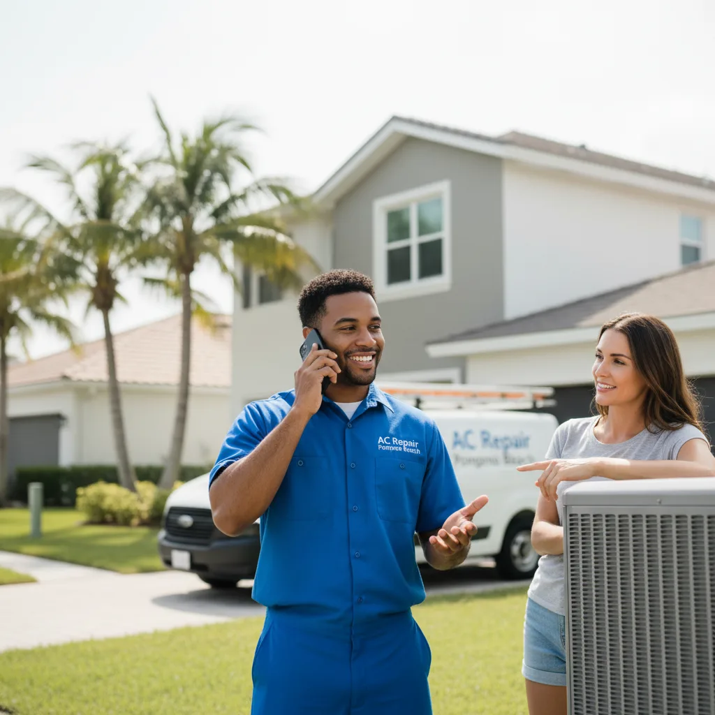 AC Repair Pompano Beach customer support in Welcome